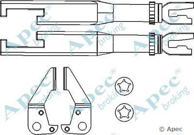 APEC BRAKING adb3023 -  